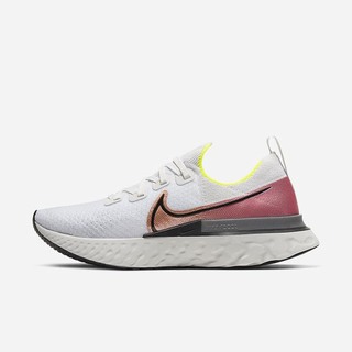 Adidasi Alergare Nike React Infinity Run Flyknit Barbati Platină Roz Portocalii Negrii | BPCD-62430